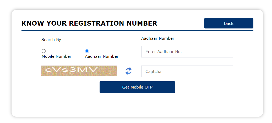PM Kisan Registration Number